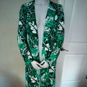 Boohoo Foral Print Maxi Kimono